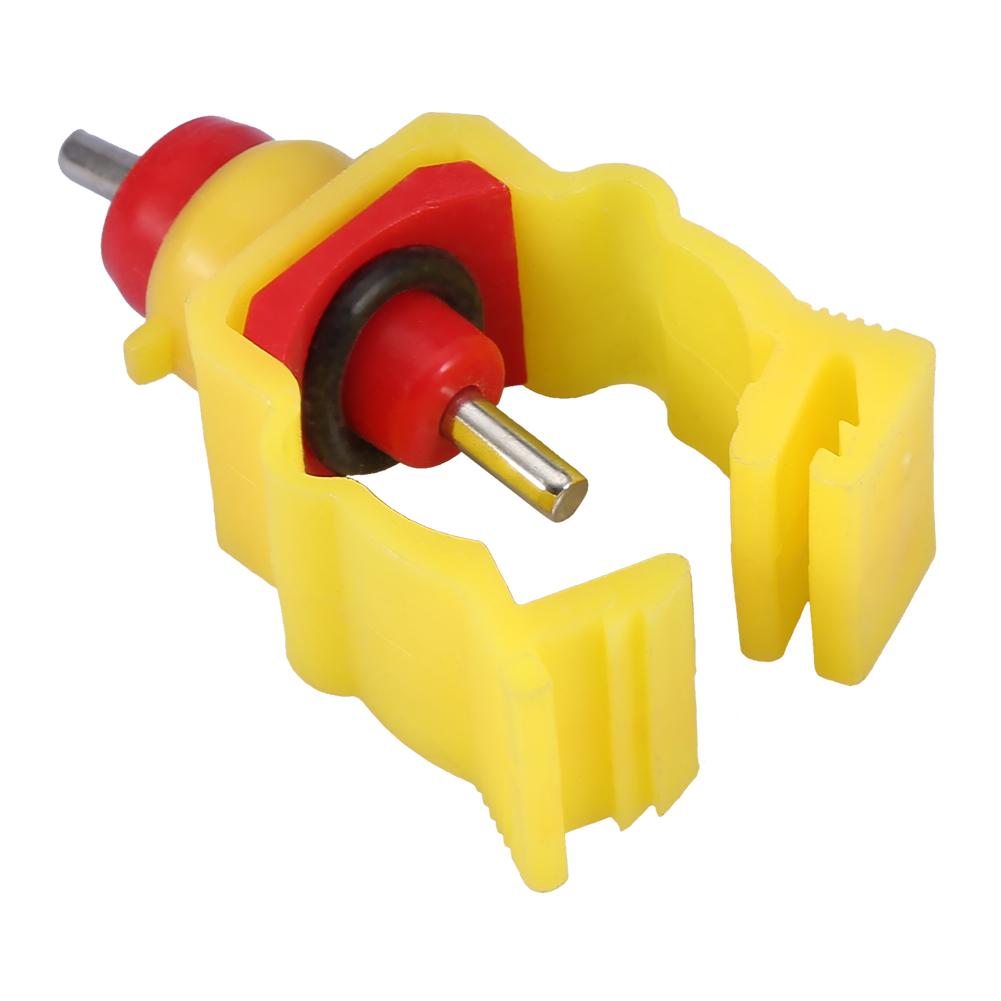 20pcs/pack Automatic Chicken Feeder Nipples   Poultry Water Drinking Dispenser for 20mm Pipe