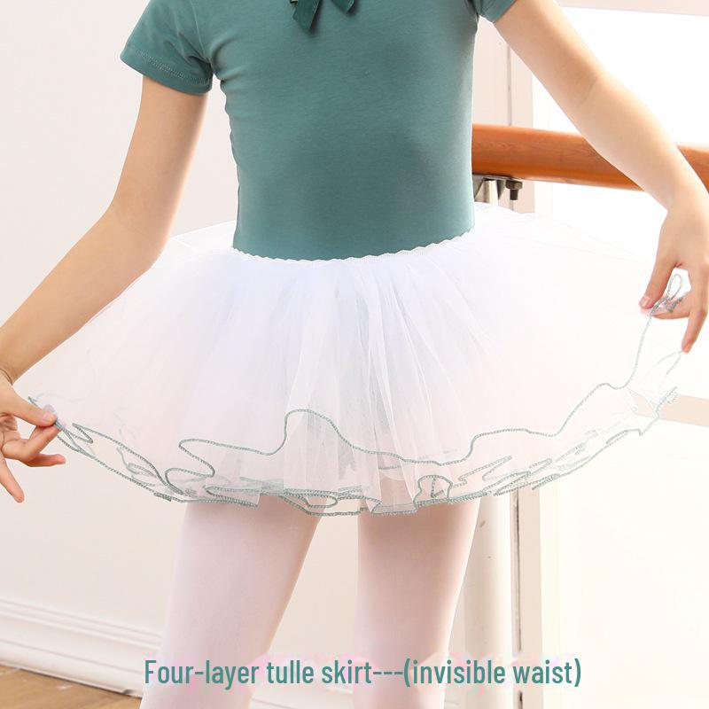 New Children's Tutu Skirt: Ballet Dance Mesh Tutu for Performances & Princess Dress-Up