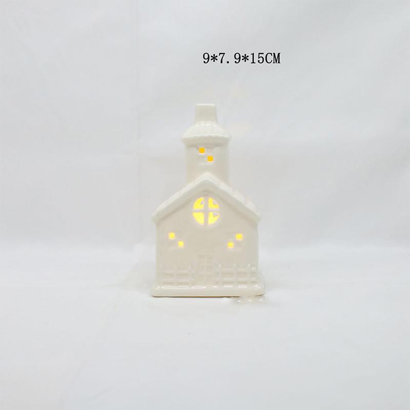 Keramikos namas žvakidė Keraminė arbatinės žvakidė Žvakių degiklis namų miegamojo dekoravimui Įkurtuvių dovana