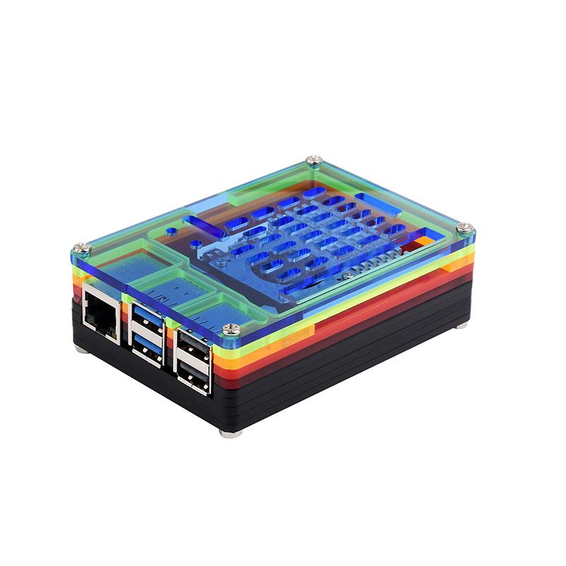 Raspberry Pi 5 Gehäuseserie mit Lüfter, Kühlkörper und Aluminiumlegierungsoptionen