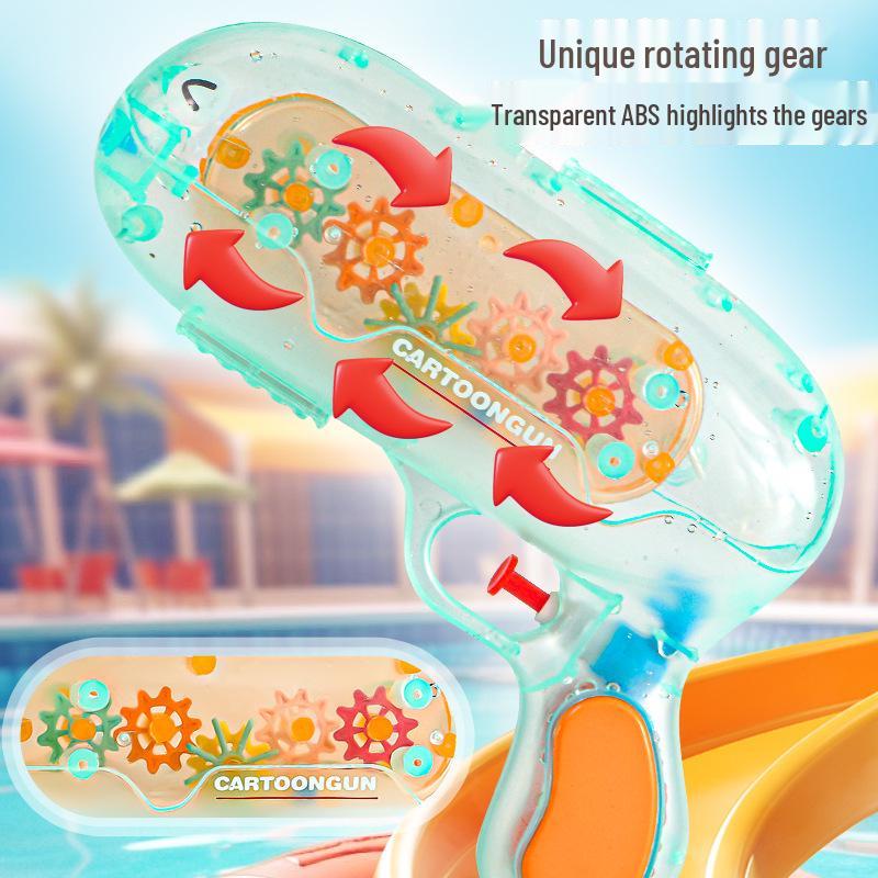 Smart Cat Whale Water Gun: Parent-Child Beach Toy for Summer Splash Fun
