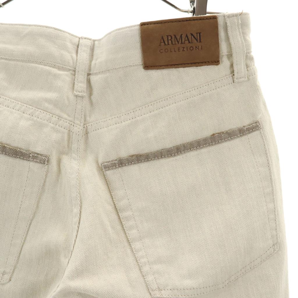 Armani Collezioni Straight Pants W29 Beige Men's Used