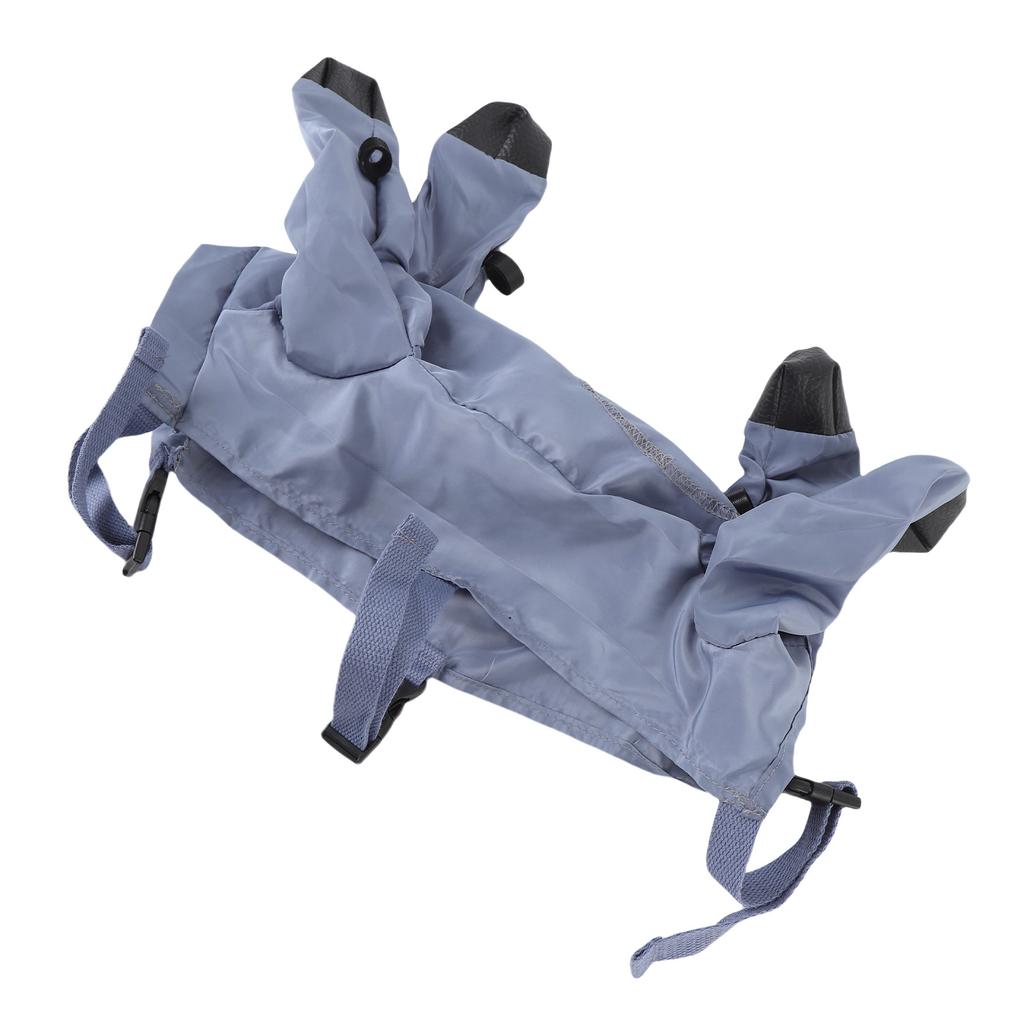 Pantaloni de câine impermeabili cu cizme de câine Material cu memorie Respirabil Protecții pentru labele câinelui Îmbrăcăminte pentru Zile Ploioase