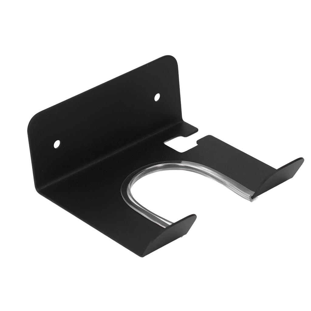 Wall Mounted Hair Dryer Holder Stainless Steel Hair Blow Dryer Rack for Home Washroom Bathroom