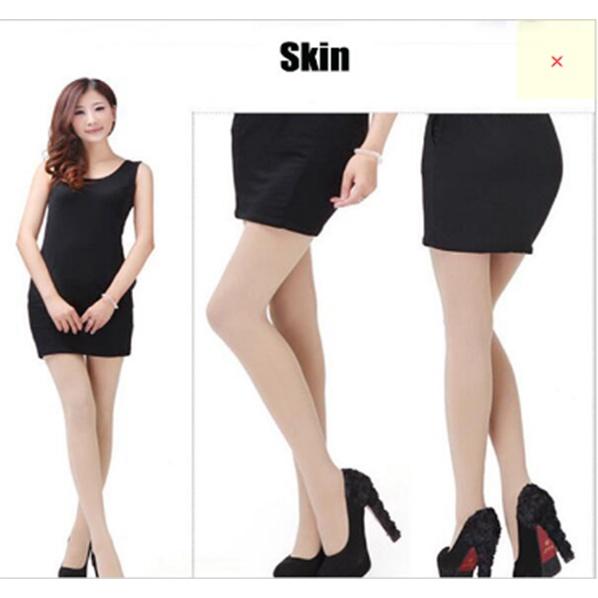 Fashion Women's All-match 80d Silk Slim Pantyhose Stockings Hosiery In Luxurious Black