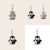 Back Fish Penguin Plush Keychain With Cute Design For Anime Fans And Accessories