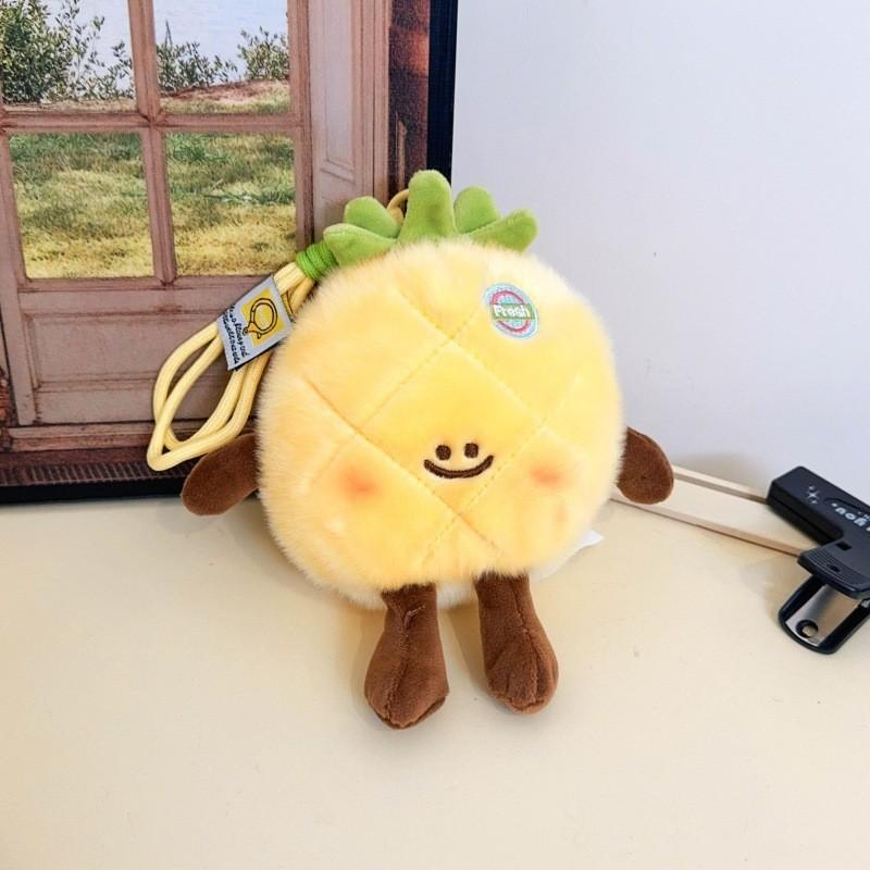 Fruit Plush Toy Collection With Pp Cotton Filling For Kids And Teens