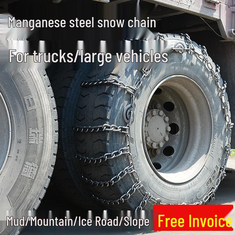Thickened Snow Chains for Dongfeng, FAW, Sinotruk, Jiangling, Yuejin Trucks