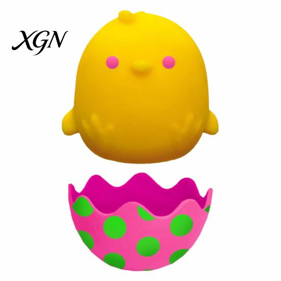 Travel Stress Relief Toy Simulated Chick Squeeze Broken Egg Chicken Sensory Animal Ball Fidget Focus Aid Relaxation Anxiety Relieving Hand