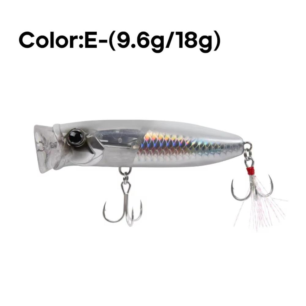 2025 9.6g/70mm Floating Popper Lure Steel Balls Floating Topwater Hard Baits Hard Baits Fishing Lure Bass Fishing
