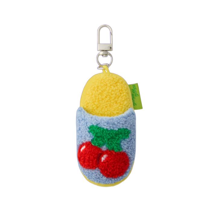 

Wiggle Wiggle Mini Slipper Keyring cherry-yellow