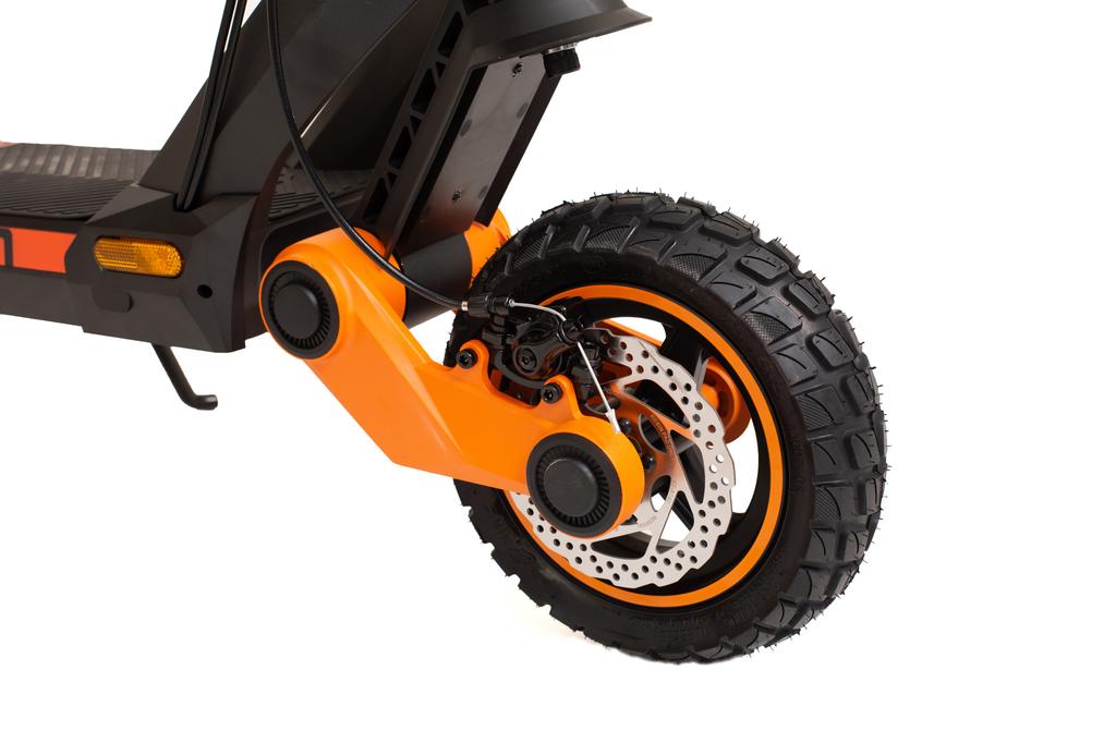 KuKirin G3 1200W Electric Scooter, 52V 18Ah Battery, 63km Range, 10" Off-Road Tires, Foldable Design, Dual Disc Brakes