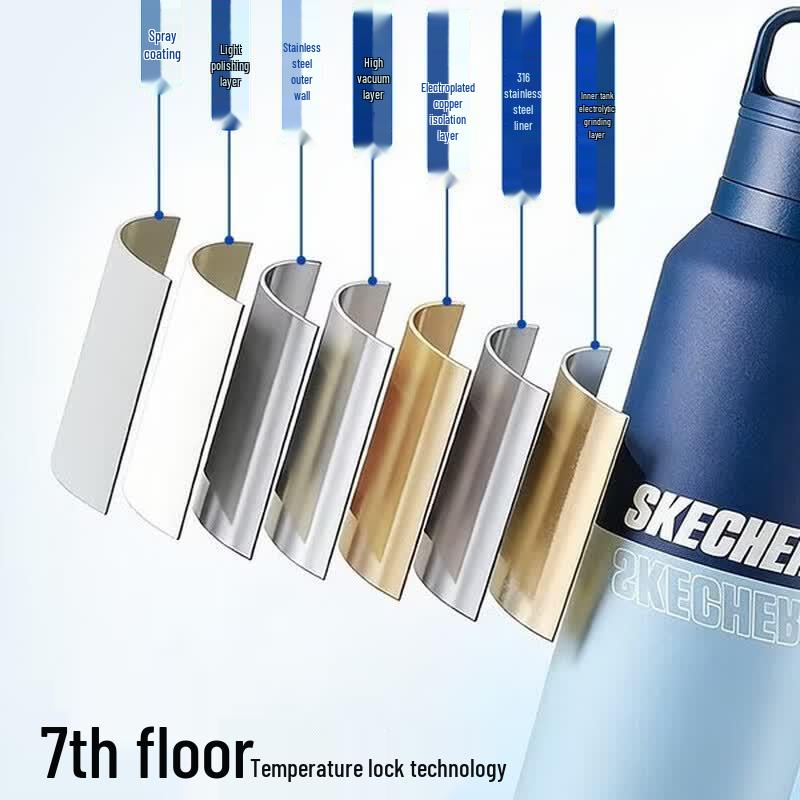 Skechers 550mL Stainless Steel Thermal Mug