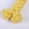 Dog Rope Toy Bone Shaped Dog Chew Toy for Teething Training Interactive Play Cotton Rope Pet Toy for Small Medium Dogs