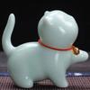 Cute Cat Incense Burner Holder Handmade Craft Desktop Ornament Incense Stick Holder  Temples