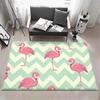 Animal F Flamingo Floor Mat Eco  Flannel Doormat Non Slip Odorless Indoor Floor Rug Soft Short Plush Home Mat