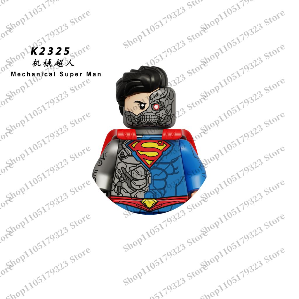 Hot building block toys children's mini brick Superhero Joker Two-Face Robin assembly toys party festival collection gifts