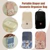 Draagbare Baby Luier Tas Organizer Pouch Herbruikbare Baby Luier Organizer met Rits en Handvat voor Reizen