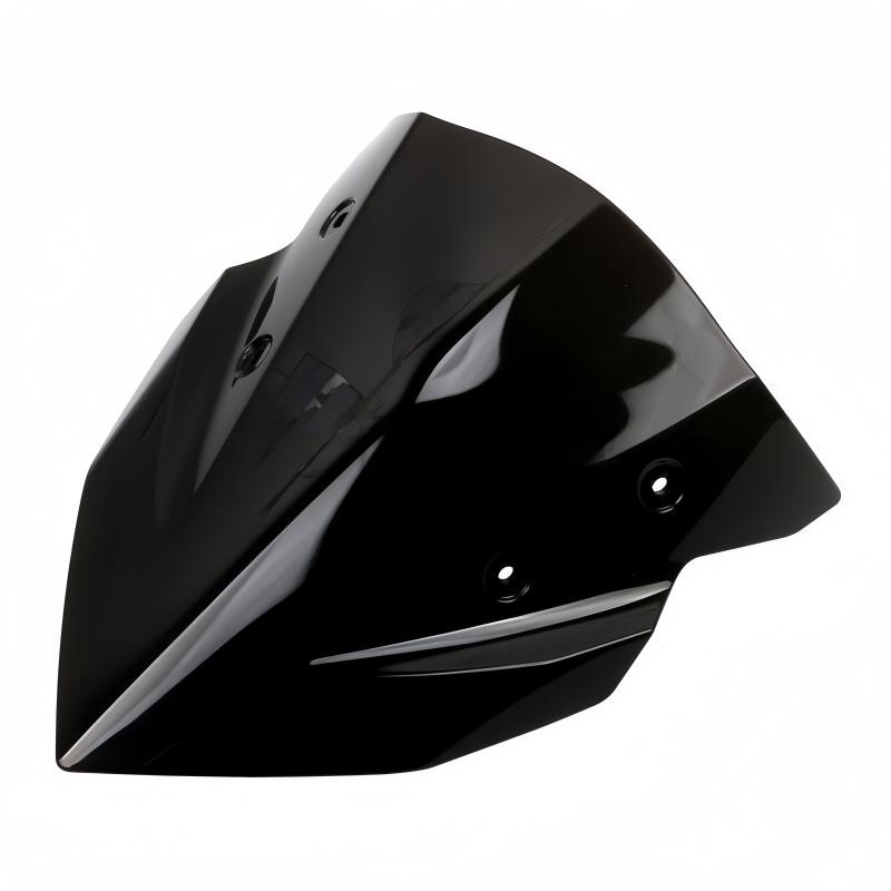Motorcycle Windshield Air Deflector Front Windshield Flow Guide Plate Double Bubble for Kawasaki Z 400 Z400 -