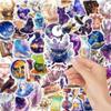 10/30/50pcs Cool Gothic Magic Witch Crystal Cartoon Stickers Aesthetic DIY Skateboard Scrapbook Phone Vintage Waterproof Sticker