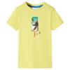 Yellow T-shirt for Children 92/104/116/128/140