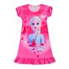 Girls Dress, Frozen Digital Printing, Children'S Loungewear Pajamas Pajamas Skirt 3121