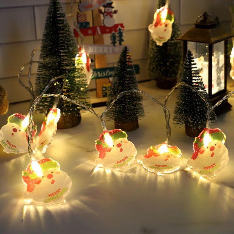 Светодиодная гирлянда Санта-Клаус на Рождество