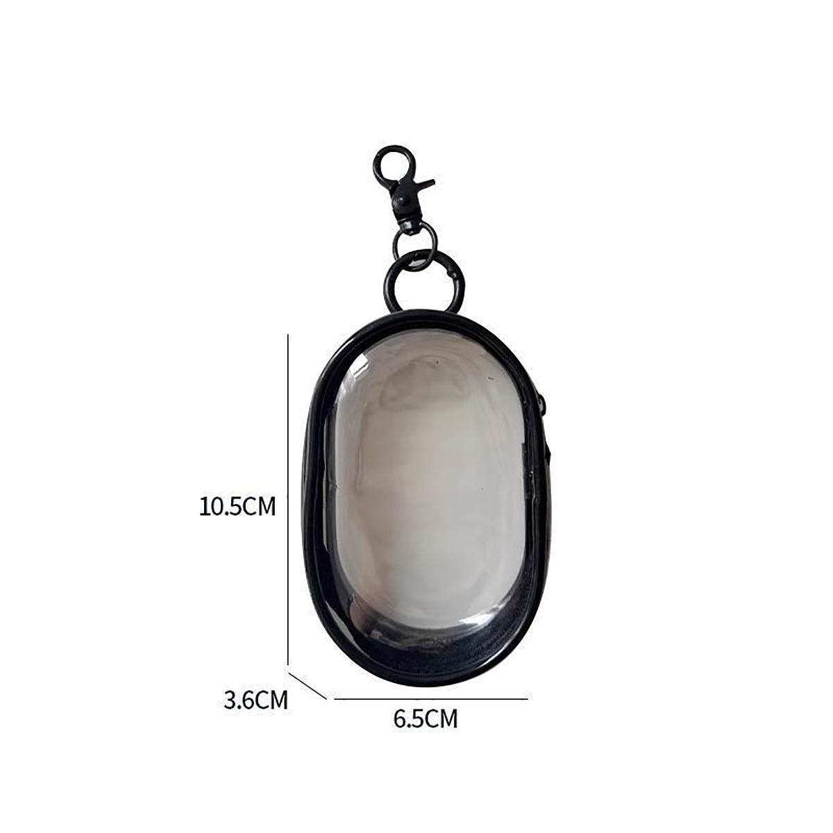 

Многофункциональная прозрачная коробка для хранения кабеля для передачи данных, уличная дорожная сумка для хранения гарнитуры, круглая сумка для хранения кабеля для передачи данных