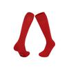 Dünne einfarbige professionelle Fußballsocken für Erwachsene, atmungsaktiv, stoßdämpfend, hohe Socke, Kampf socken, Frottee-Boden, Trainingssocken