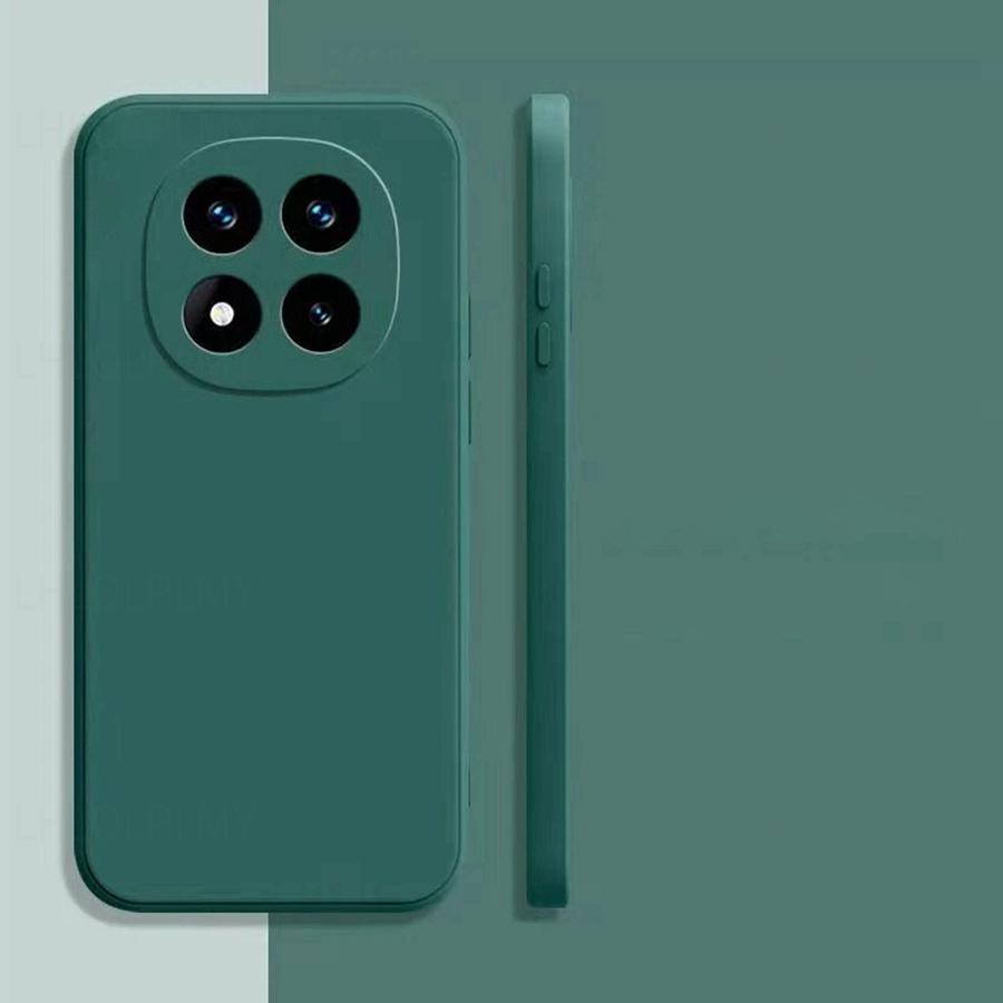 Square Liquid Silicone Soft Case For Xiaomi Redmi Note 15 Pro Plus Poco M8 5G X8 Max F8 17 Ultra Solid Color Full Protection Cover