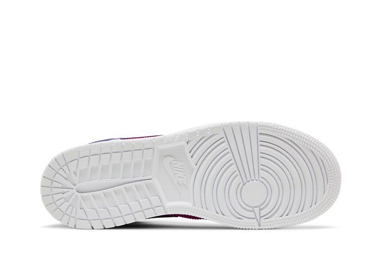 Jordan 1 Mid Fire Pink Barely Grape (GS)