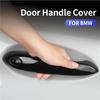 Car Door Handle Cover Sticker Trim Auto Exterior Parts Protect Accessories for BMW G30 G20 F30 F10 3GT 6GT X1X2X3X4X5X6X7(Carbon Fiber A)
