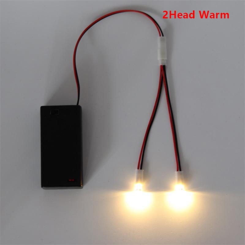 Led Beads Miniature Small Night Light/Bulb Materials Making Creative Model Dollhouse Illumination Scene Layout Diorama Kit 1Set