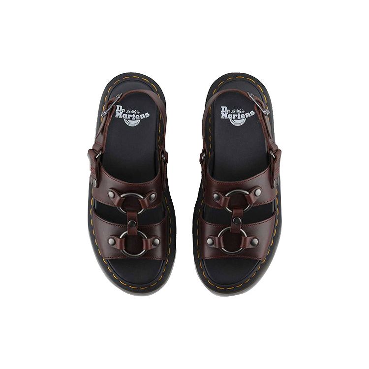 Dr. Martens Xabier Couples Minimalist Comfortable Casual Sandals Unisex Sandals Brown 24630211
