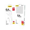 3in1 Cable USB-A To USB-C Micro USB iPhone Lightning 480Mb/s 1.2m White