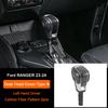 Carbon Fiber Interior Upgrade Overlay Covers For Ford Ranger Wildtrak T9 2023-2025 Rear Air Outlet Center Gear Shift Panel