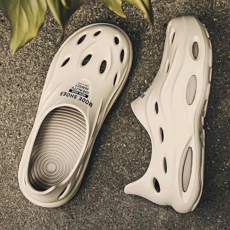 Slip-resistant Super Lightweight Mens Sports Slippers Shower Clapper Shoes Shower Sandal Sneakers Trending Snekers Luxe