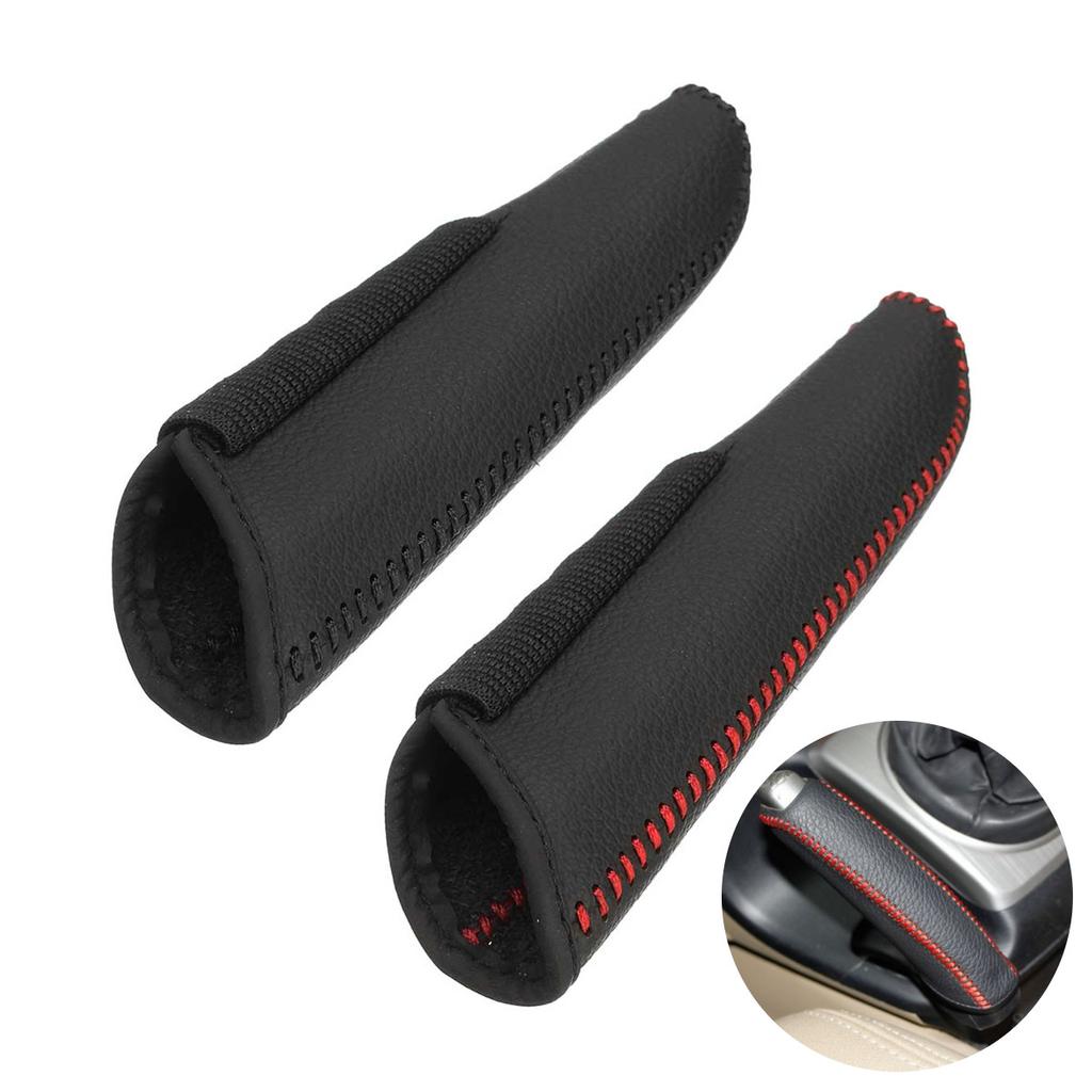 new Car Leather Hand Brake Cover Protective Sleeve for Seat LEON ST FR FR+ CUPRA Ibiza Altea Cordoba Toledo Alhambra Arona Ateca