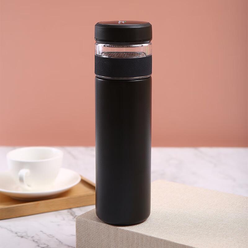 BEANBEANLOVE Smart Display Glass Tea Infuser Bottle