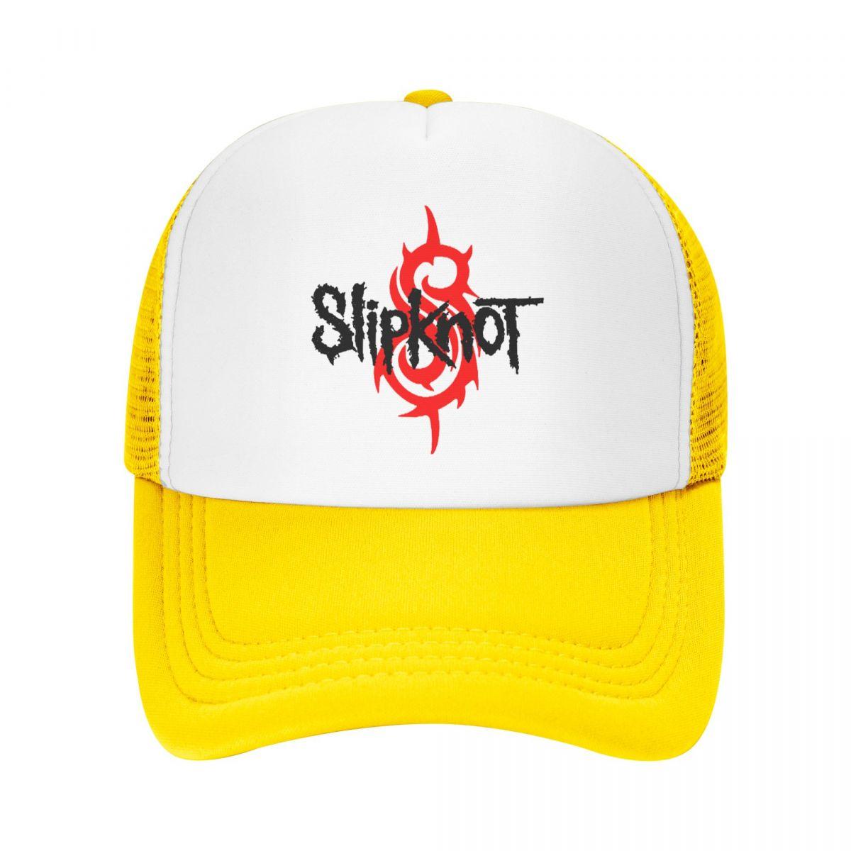 

Изготовленная на заказ бейсболка Heavy Metal Rock Slipknots, солнцезащитная кепка унисекс, регулируемая шляпа дальнобойщика WoUnisex, летние кепки Snapback Trucker Hat