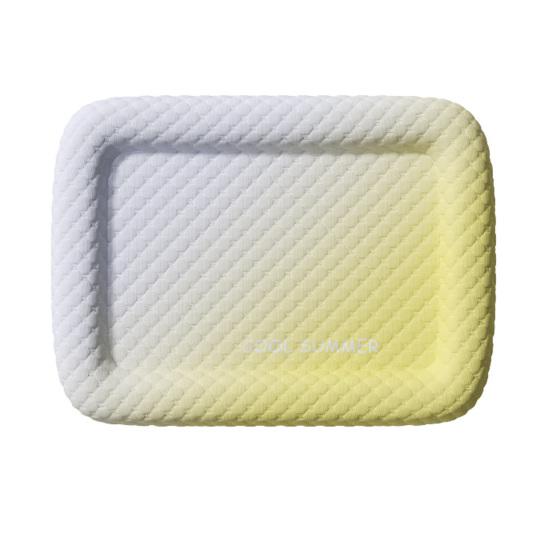 Pet Cooling Mat Summer Ice Silk Cooling Pad for Cats Dogs Heat Dissipation Anti Slip Sleeping Mat for Crate Sofa Balcony