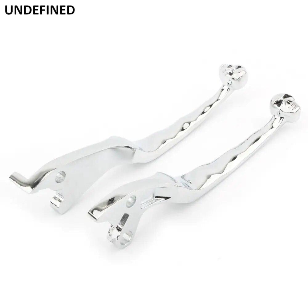 Motorcycle Chrome Skull Clutch Brake Levers Shifter Lever For Suzuki Boulevard S50 S83 C90 Intruder 800 1400 1500 1990-2007 2006