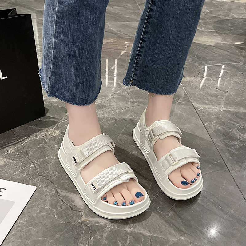 Fashion Drawstring Without Back Rainbow Shoes Woman Slippers Flip Flops Slide Sneakers Sandals For Women Sport Krasovki Athlete