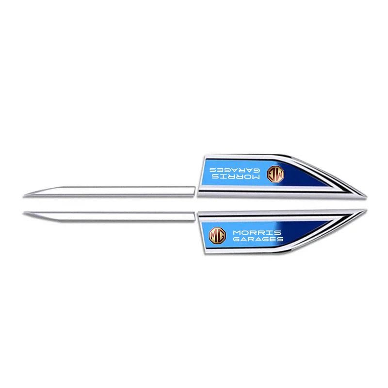 2Pcs Car Accessory Side Doors Blade Car Stickers for MG ZS MG5 MG6 MG7 MG3 HS MG5 Scorpio MG6 PRO MG4 Auto Accessories xus1