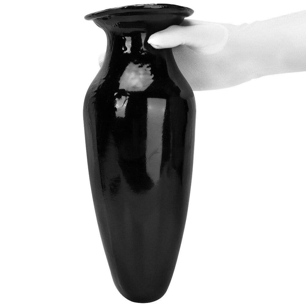 30.5*11.5cm Giant Dilator Anal Plug Dildo Masturbator Fisting Big Dick Black Penis Sex Toy Slave Femdom PVC