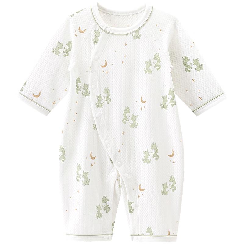 Baby Unisex Thin Long-Sleeve Romper 59