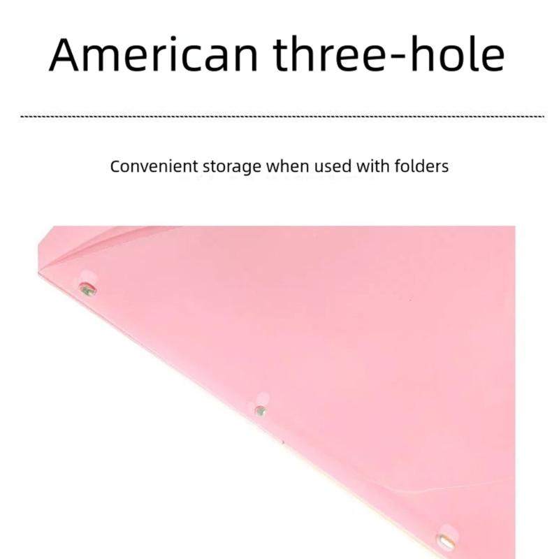 Colorful Binder Dividers 3 Holes Designs Sturdy PP for Notebook Journals Daily Organization
