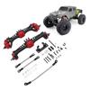 Front and Rear Axle Replacement for   SCX10 II 1Celsius10 Scale RC Crawler Upgraded Axle Set