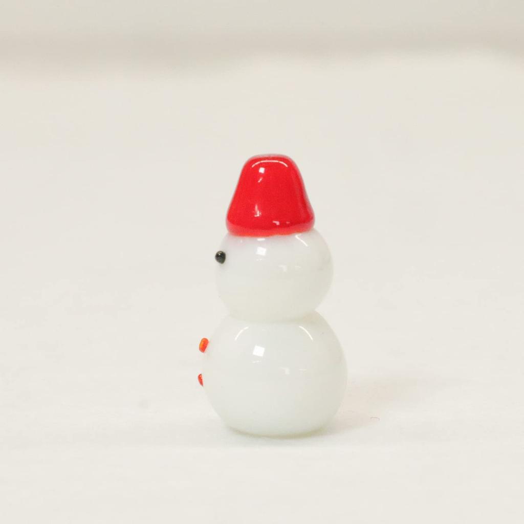 Castle Enterprise Cute Glass Craft Petit Series Snowman