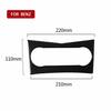 Carbon Fiber Interior CD Panel Cover Trim Fit for Mercedes C-Class W204 07-10